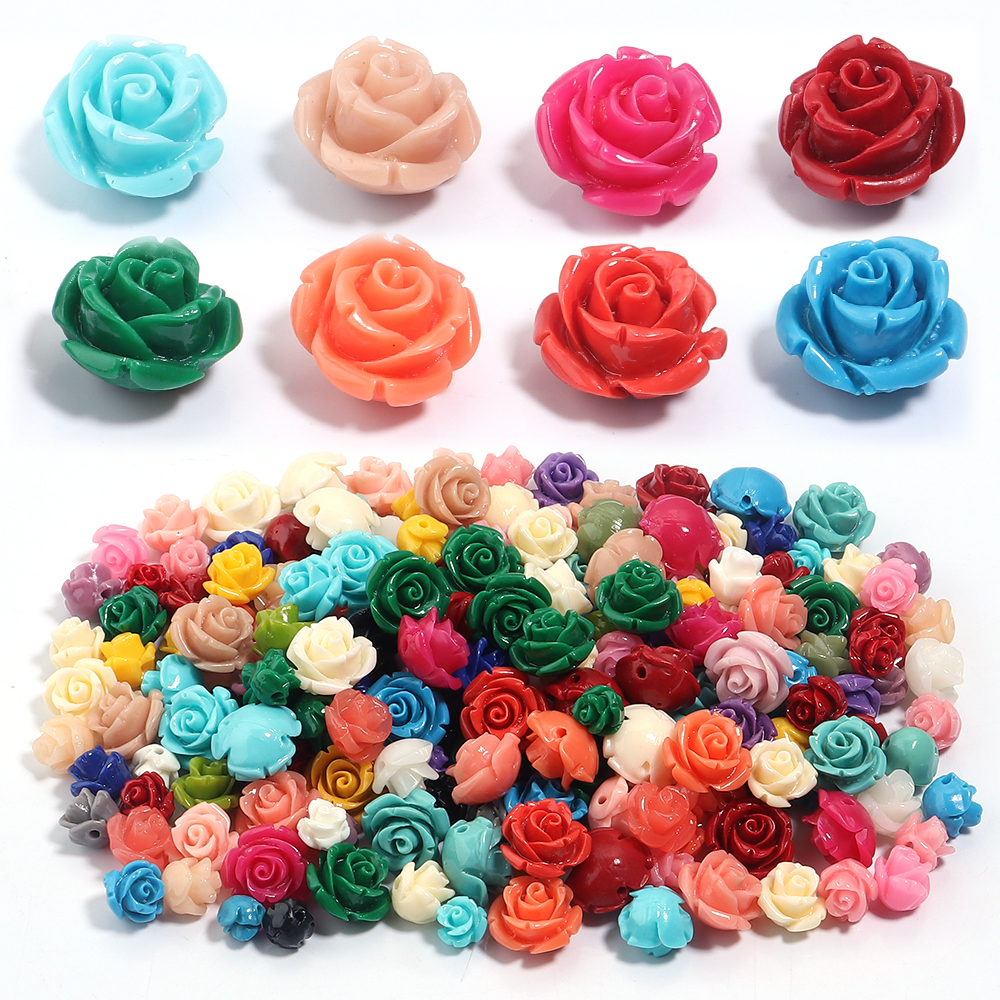 Resin Art Bracelet - 20Pcs/Lot 6 8 10 12mm Resin