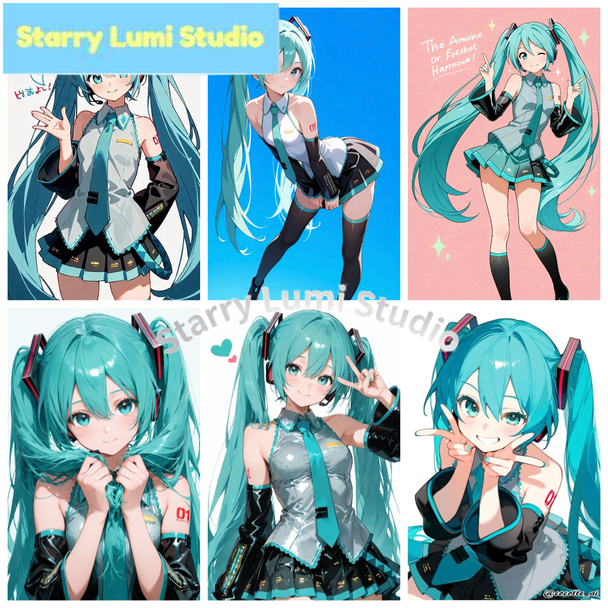 Resin Art Wall Decor - Hatsune Miku Diamond Painting Art Kit
