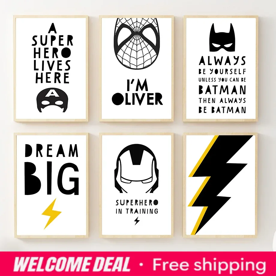 Resin Art For Kids - Big Lightning Childern Brave Hero Wall