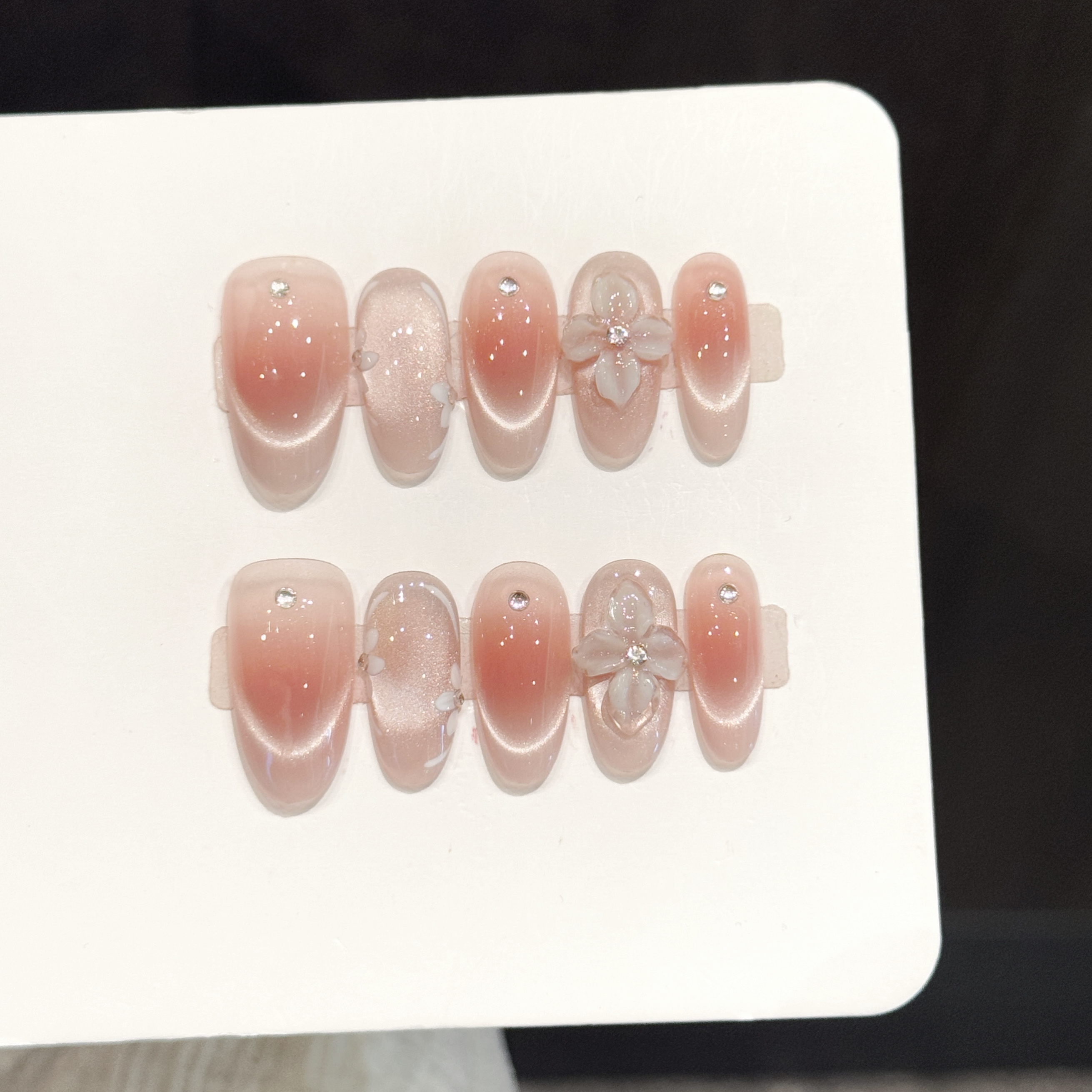 Resin Art Using Flowers - 10pcs Pure Hand Pressed Medium Oval