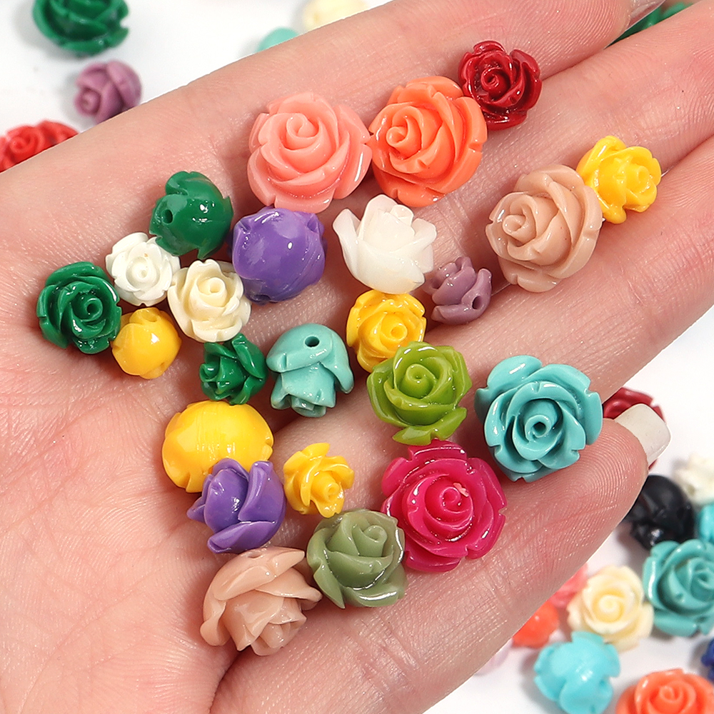 20Pcs/Lot 6 8 10 12mm Resin Be - Resin Art Bracelet 리뷰 및 가격