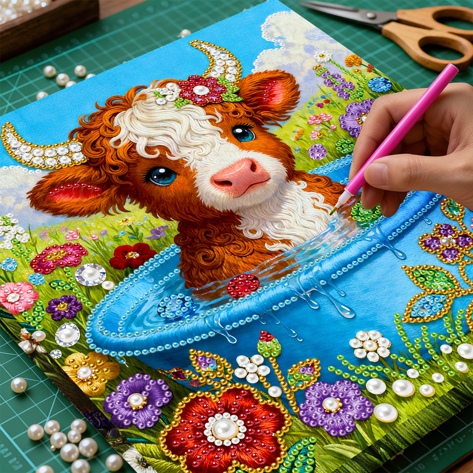 DIY Pearl Diamond Painting Gem - Resin Art Frame 리뷰 및 가격
