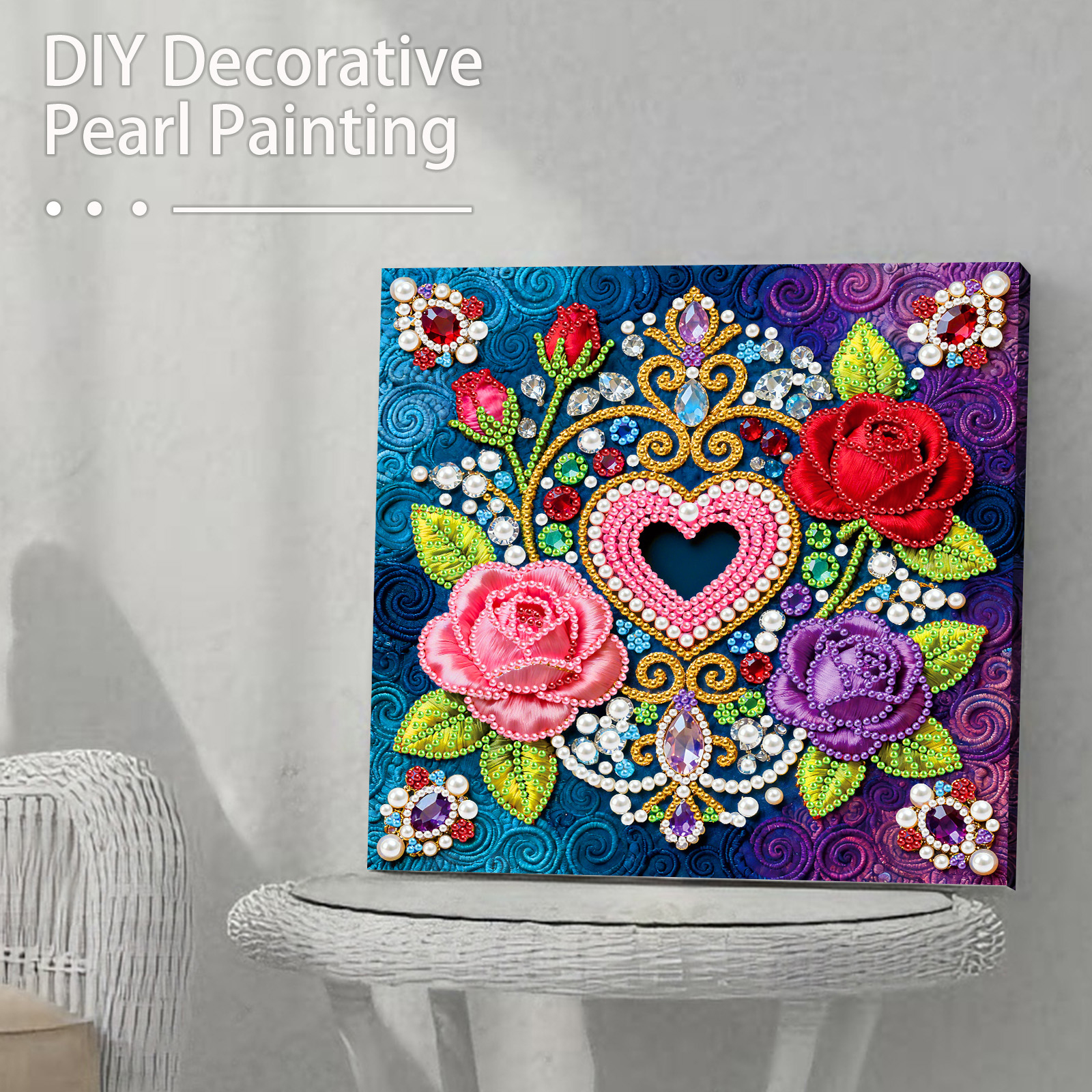 DIY Pearl Diamond Painting Gem - Resin Art Frame 리뷰 및 가격