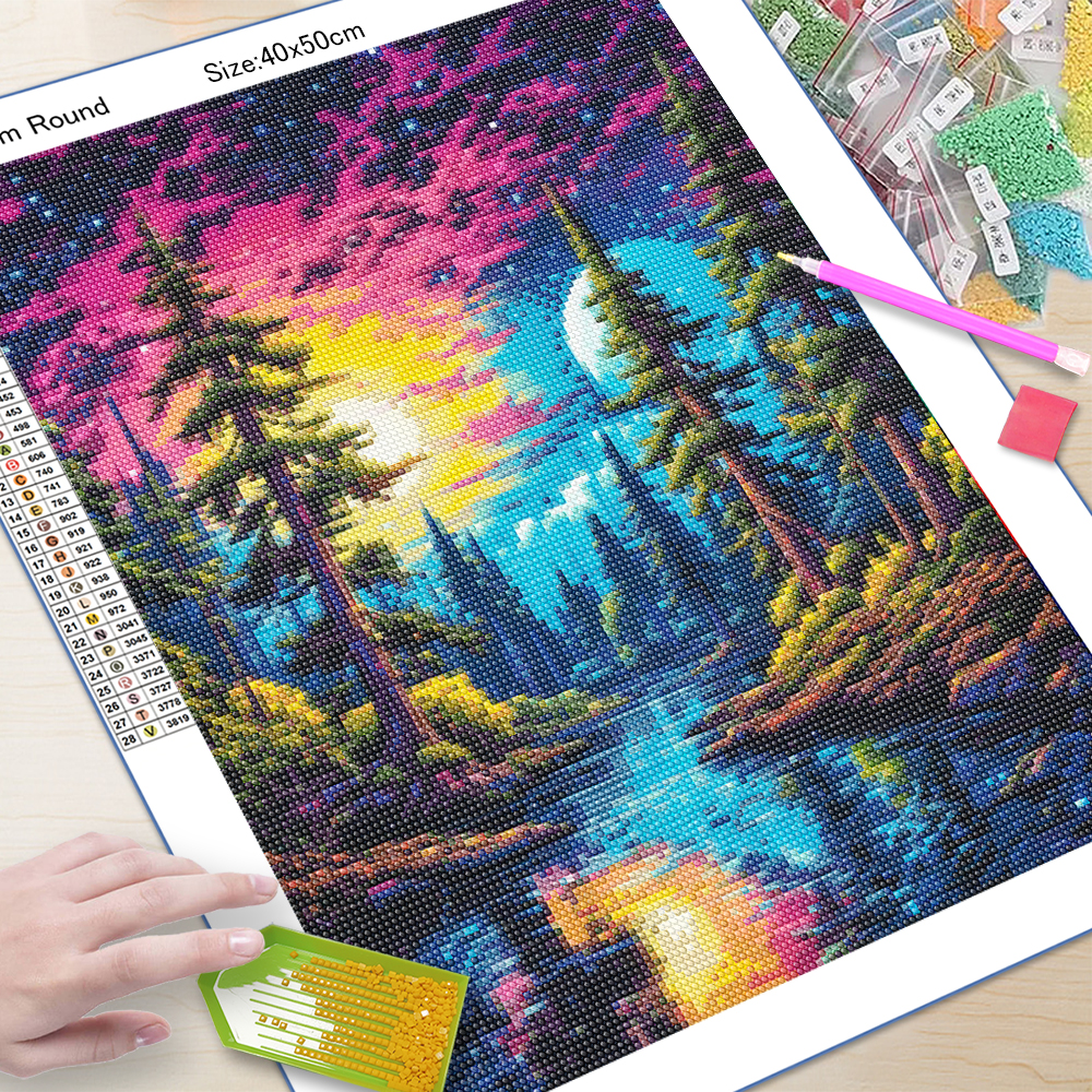 unframe 5D Diamond Art Paintin - Resin Art Wall Decor 리뷰 및 가격