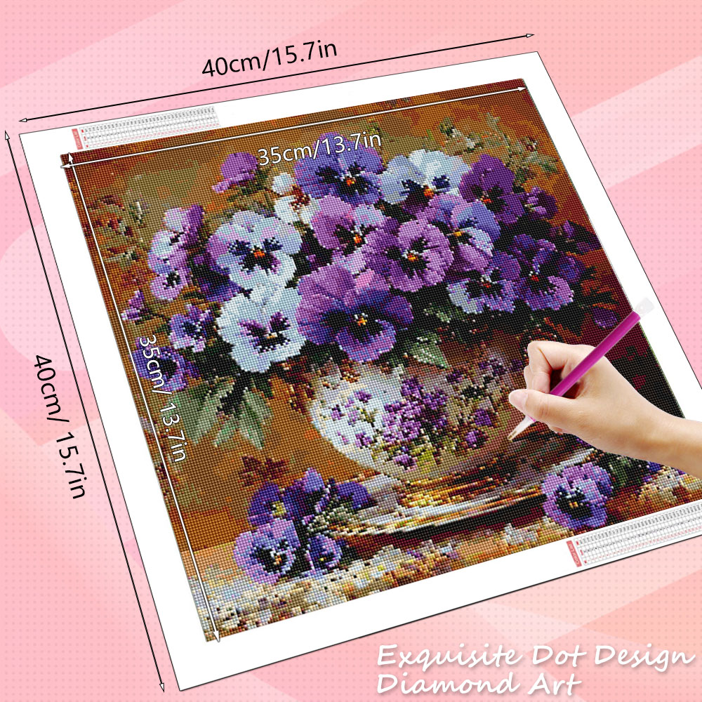 HUACAN 5D Diamond Mosaic Rose  - Resin Art Of Rose 리뷰 및 가격