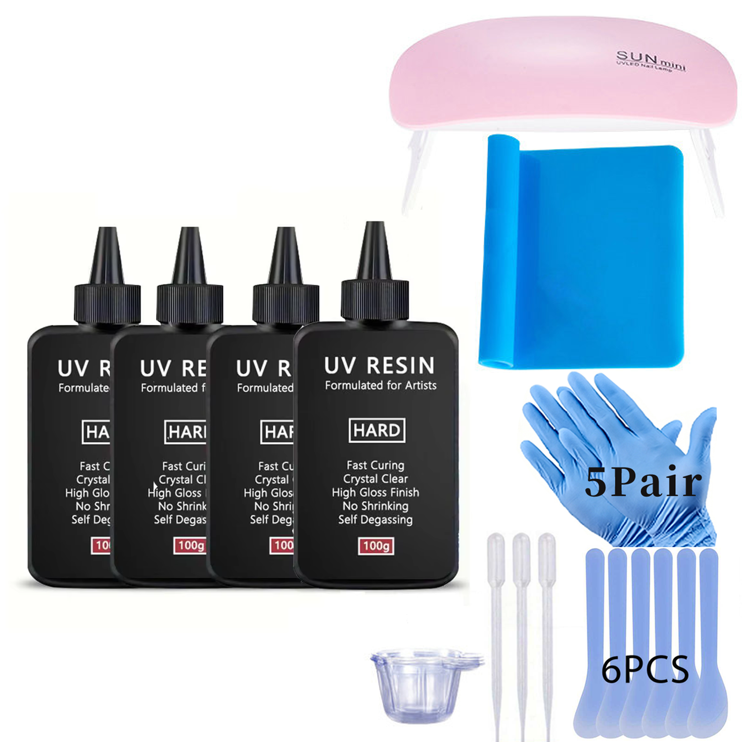 100g-400g Transparent UV Resin - Uv Resin Clear Hard 리뷰 및 가격