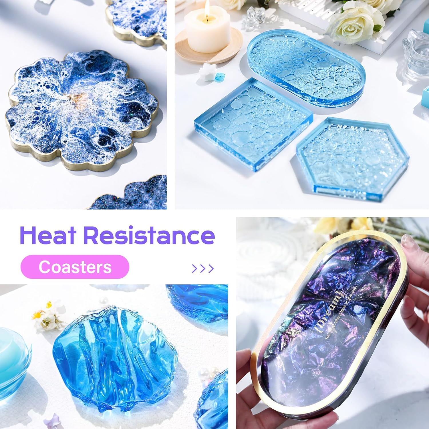 100g-400g Transparent UV Resin - Uv Resin Clear Hard 리뷰 및 가격