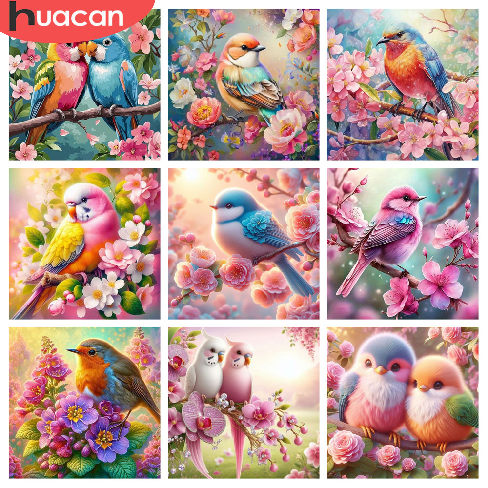 HUACAN Diamond Painting Bird F - Resin Art Of Rose 리뷰 및 가격