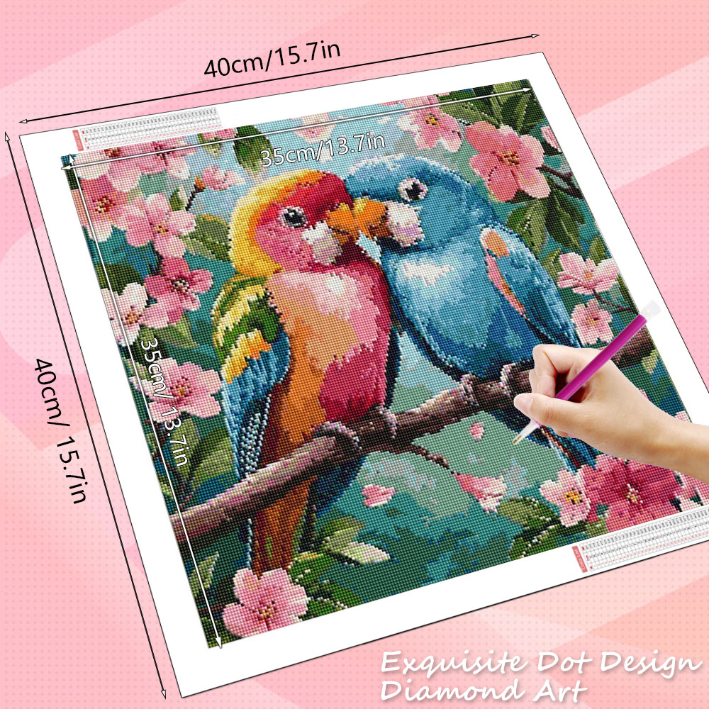 HUACAN Diamond Painting Bird F - Resin Art Of Rose 리뷰 및 가격