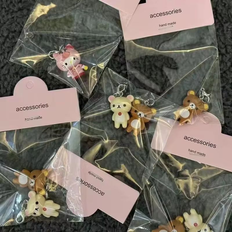 Rilakkuma Keychain Cute Kawaii - Resin Art Accessories 리뷰 및 가격