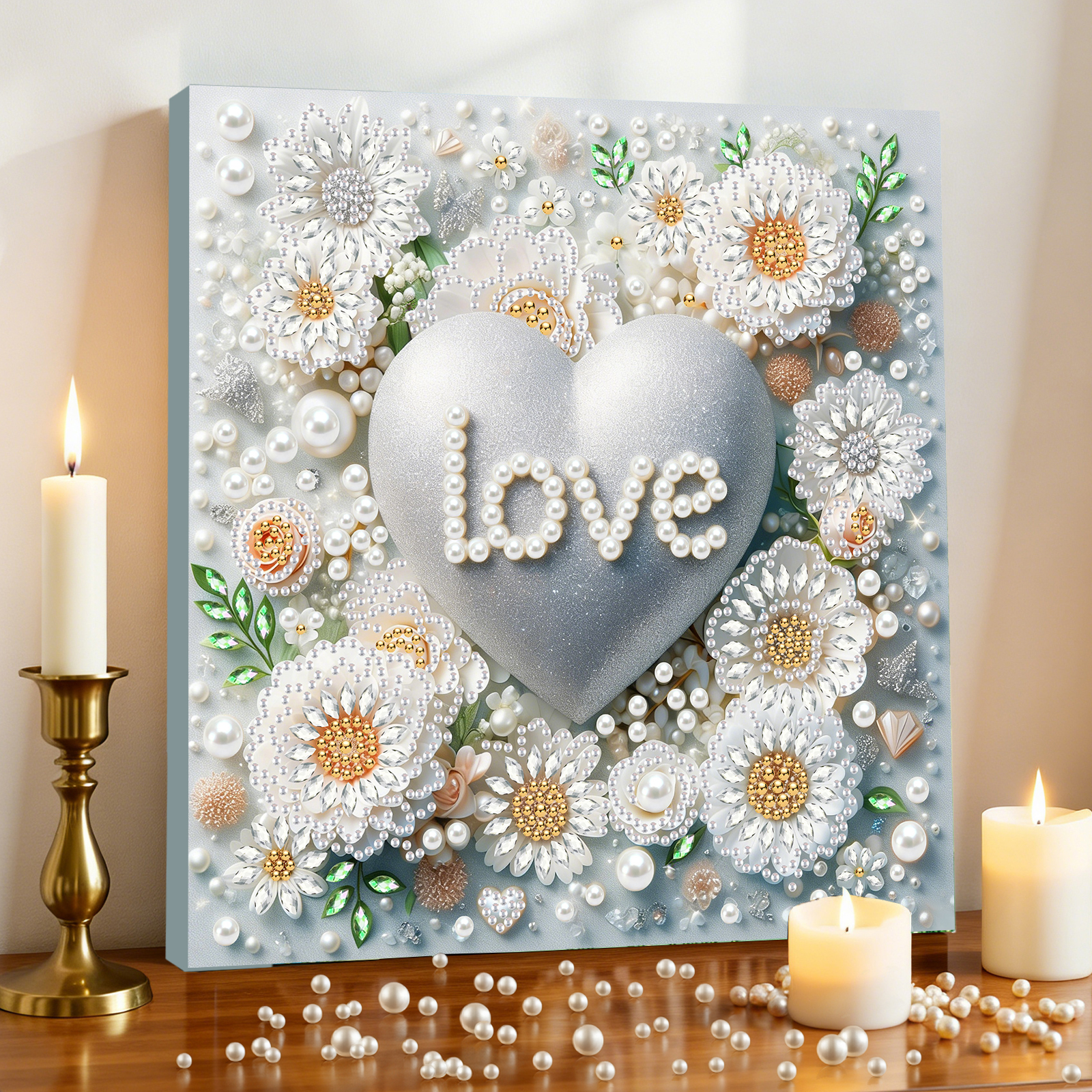 Diamond Dots Pearl Gem Paintin - Resin Art Frame 리뷰 및 가격