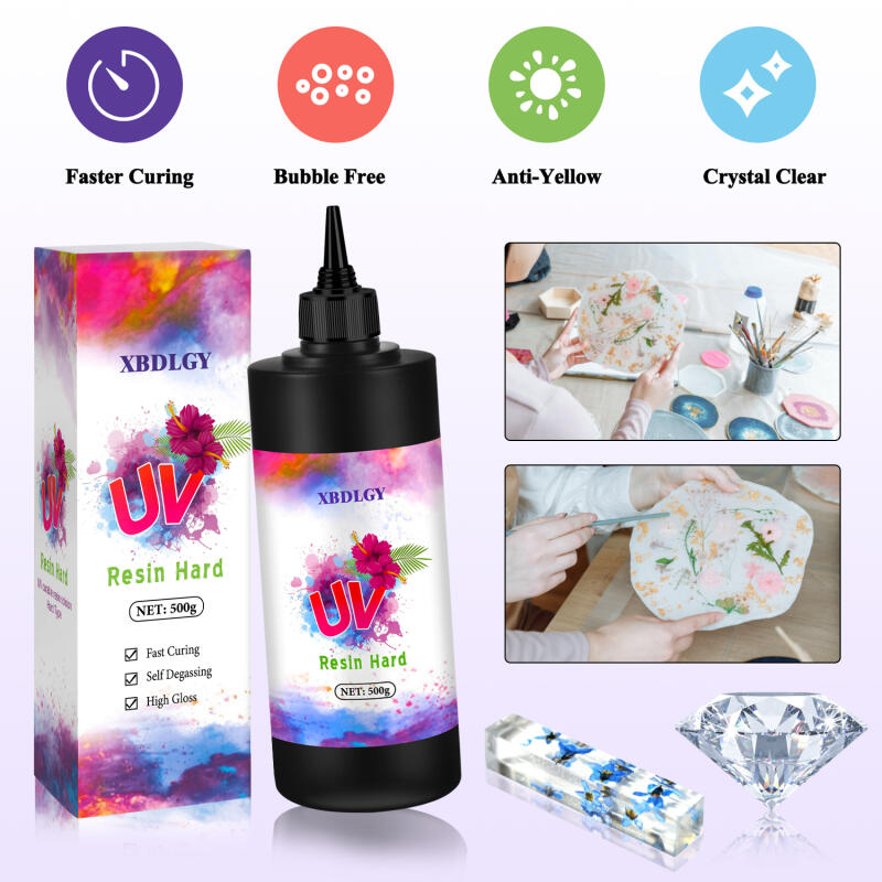 200g/250g/500g UV Resin Hard G - Resin Art Letters 리뷰 및 가격