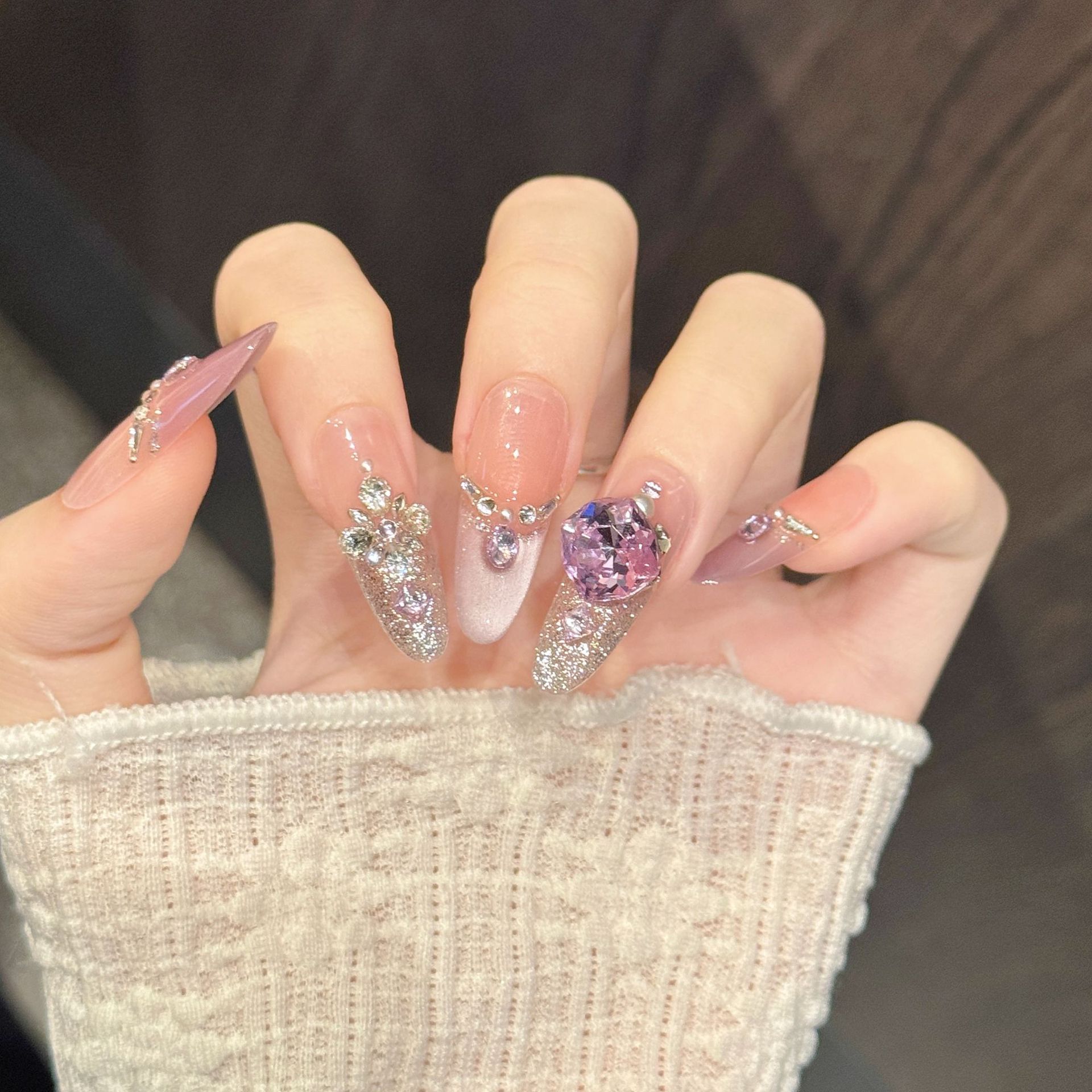 10pcs Pure Hand Pressed Coffin - Resin Art Purple 리뷰 및 가격
