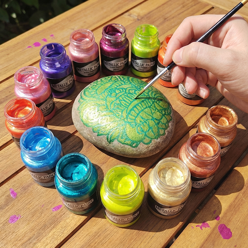 Mica Powder 15 Colors - 20g/Bo - Resin Dye Opaque 리뷰 및 가격