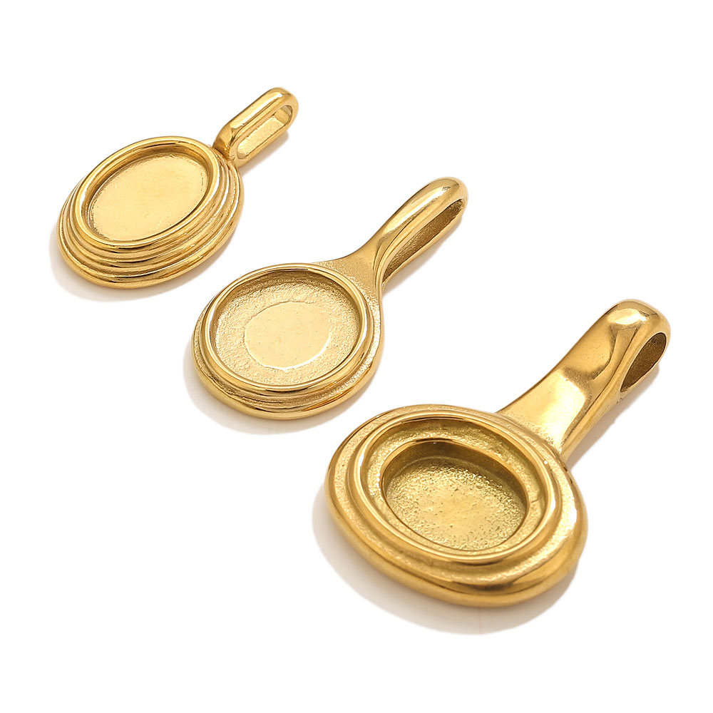 5pcs Stainless Steel Round Ova - Resin Art Notes 리뷰 및 가격