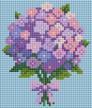 Minigem® Purple Hydrangea 5D D - Resin Art For Kids 리뷰 및 가격