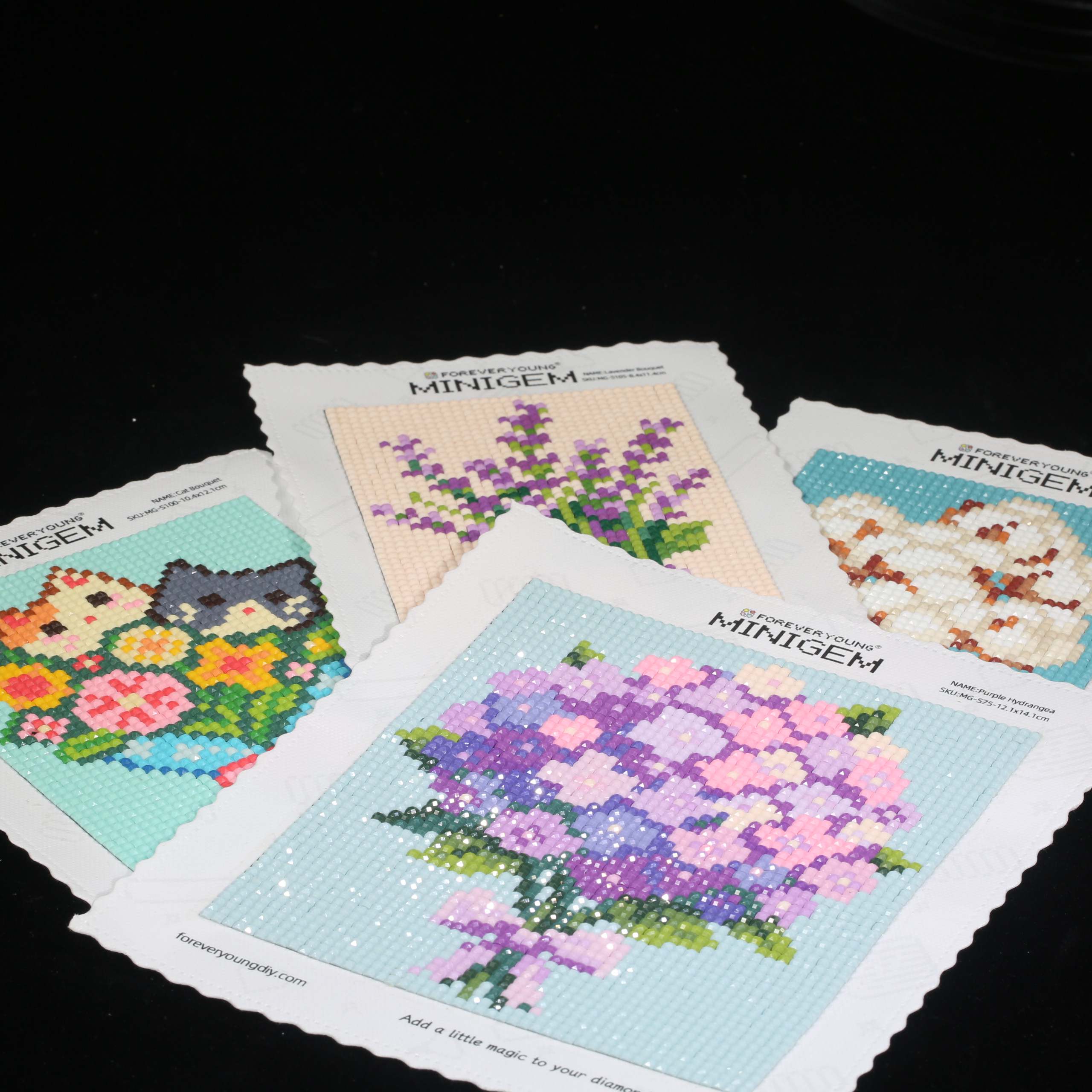 Minigem® Purple Hydrangea 5D D - Resin Art For Kids 리뷰 및 가격