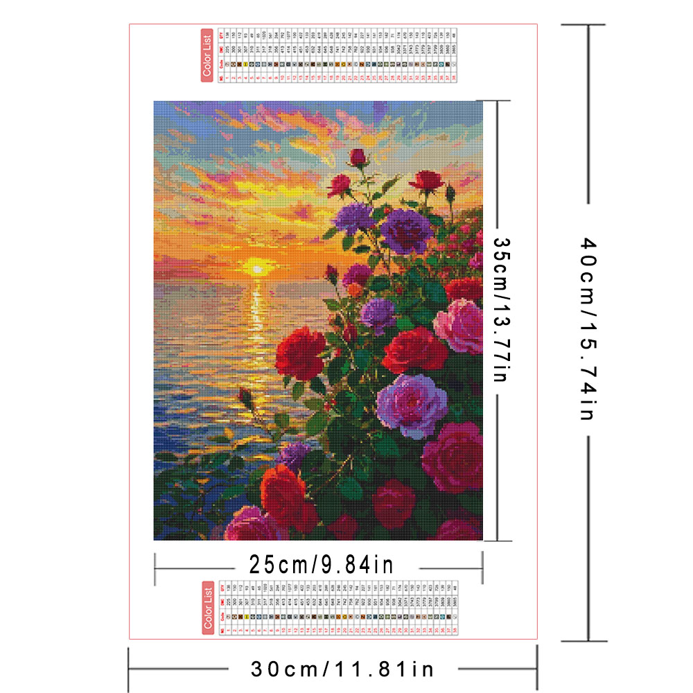 AZQSD Diamond Art Paintings Ro - Resin Art Of Rose 리뷰 및 가격