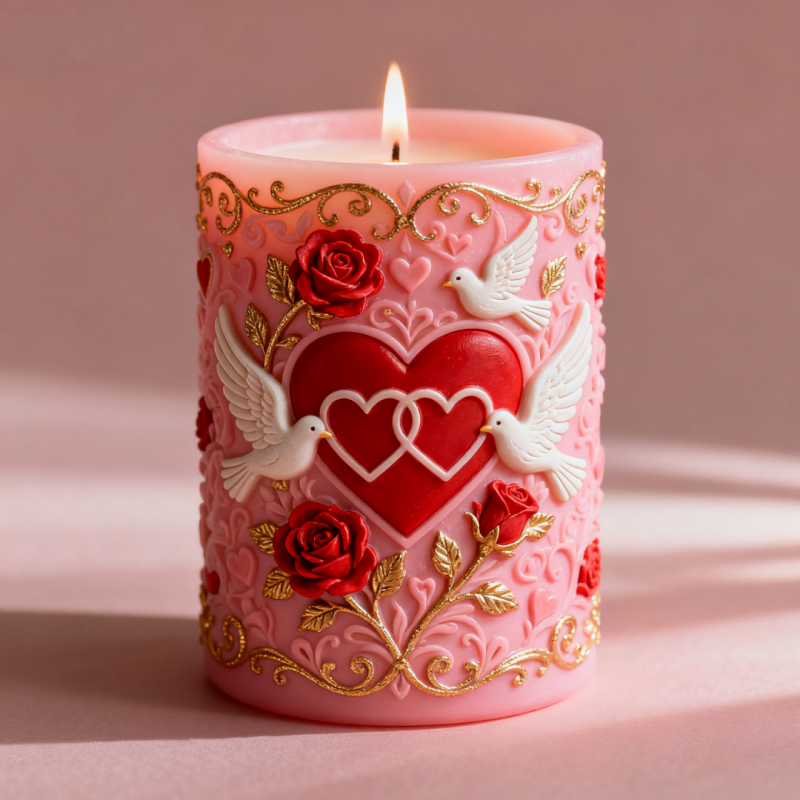 Double Heart Connected White D - Resin Art Of Rose 리뷰 및 가격