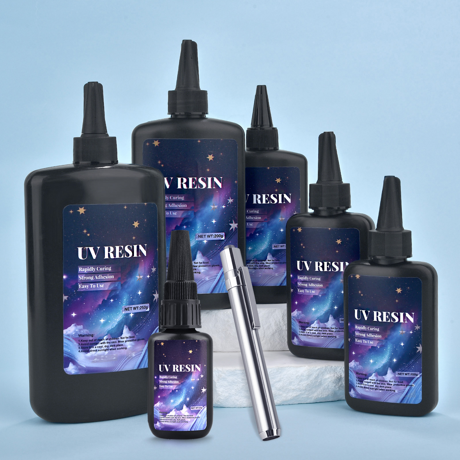 25/50/100/120/200/250g UV Fix  - Uv Resin Clear Hard 리뷰 및 가격