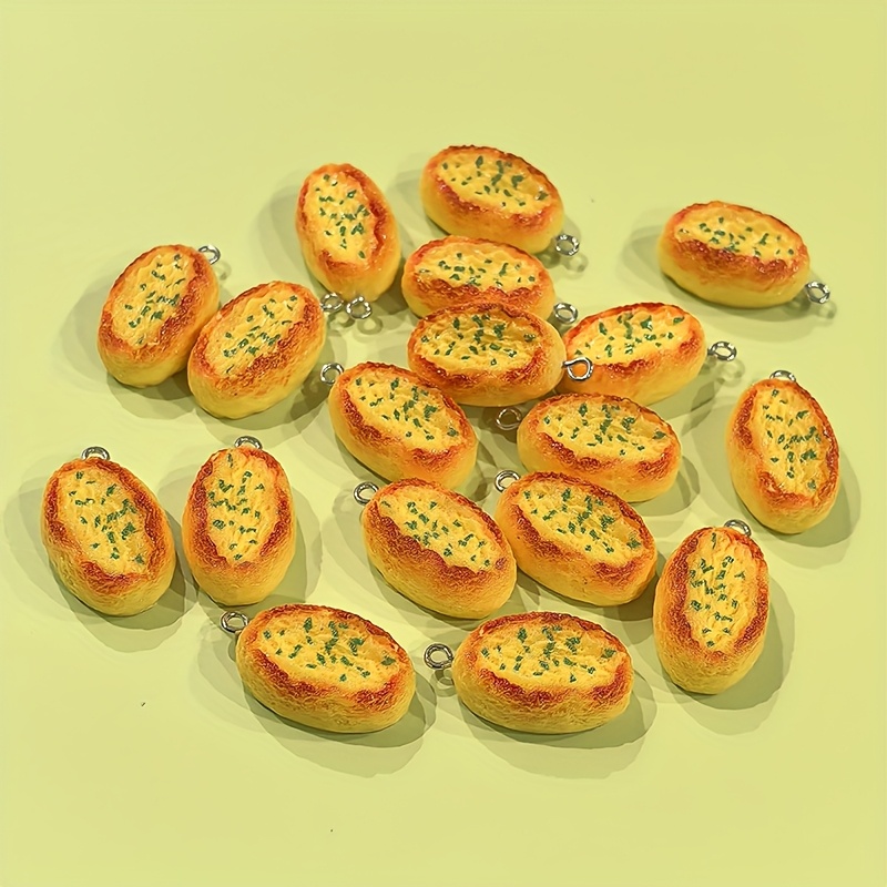 6Pcs Cartoon Cheese Bread Resi - Resin Art Notes 리뷰 및 가격