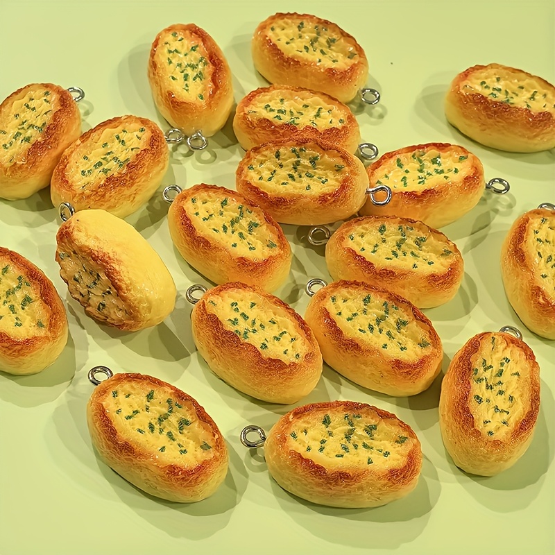 6Pcs Cartoon Cheese Bread Resi - Resin Art Notes 리뷰 및 가격
