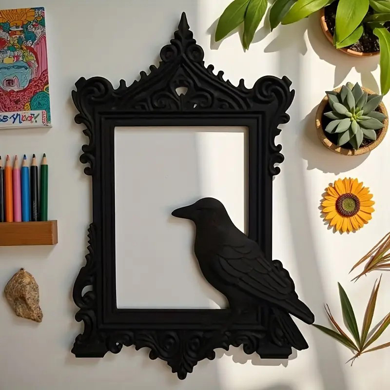 Decorations HaLLoween Crow Bat - Resin Art Frame 리뷰 및 가격