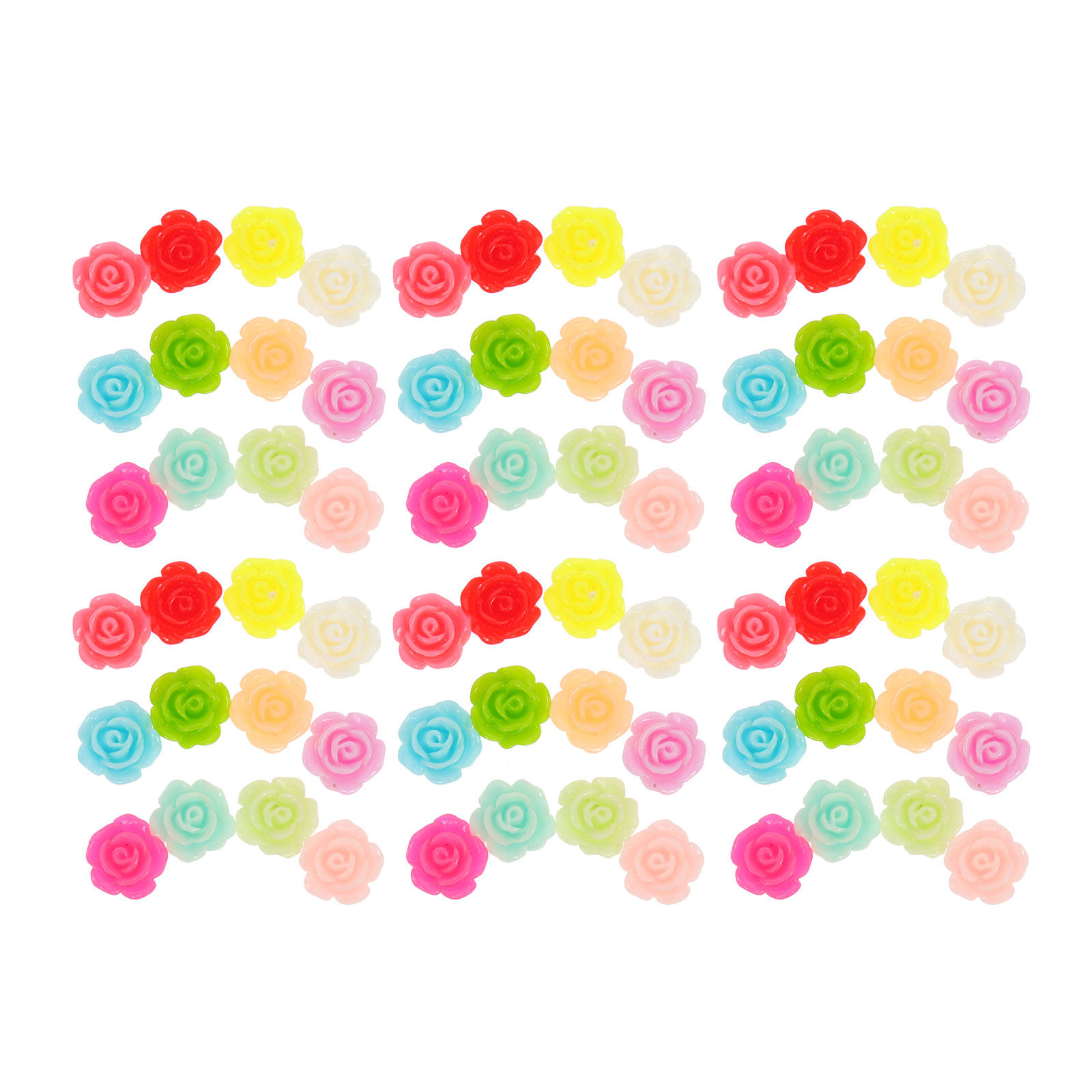 50Pcs Stereo Resin Rose Flower - Resin Art Of Rose 리뷰 및 가격