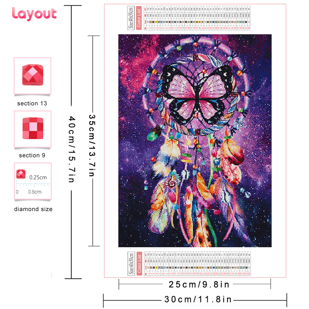 Frameless, 5d Diamond Mosaic F - Resin Art Wall Decor 리뷰 및 가격