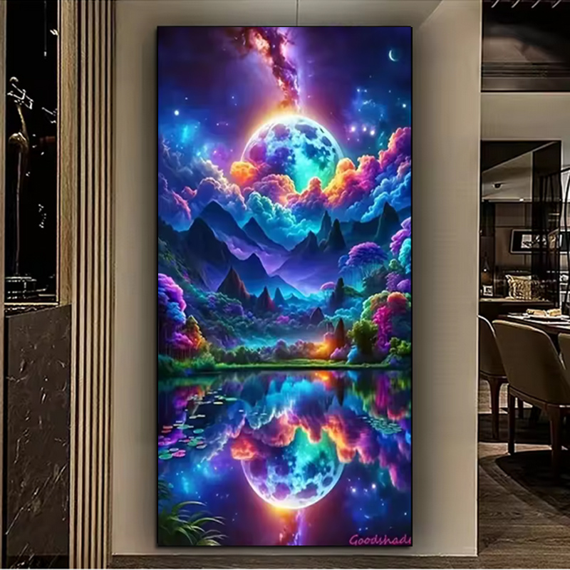 Diamond Painting Fantasy Purpl - Resin Art Purple 리뷰 및 가격