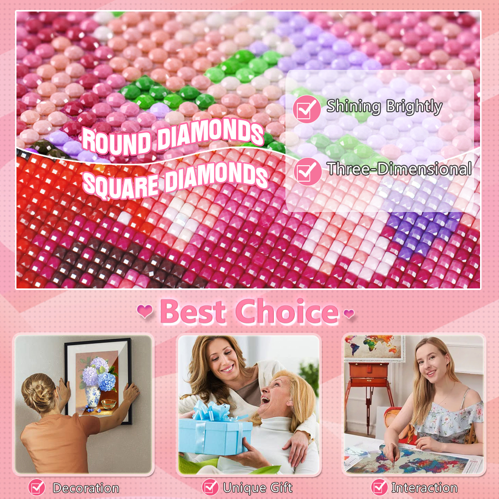HUACAN Diamond Mosaic News 202 - Resin Art Of Rose 리뷰 및 가격