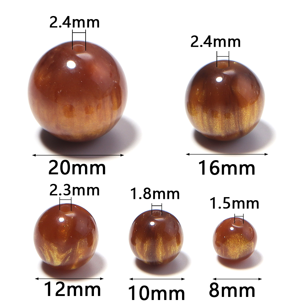 5-30pcs/lot 8-20mm Gilding Res - Resin Art Notes 리뷰 및 가격