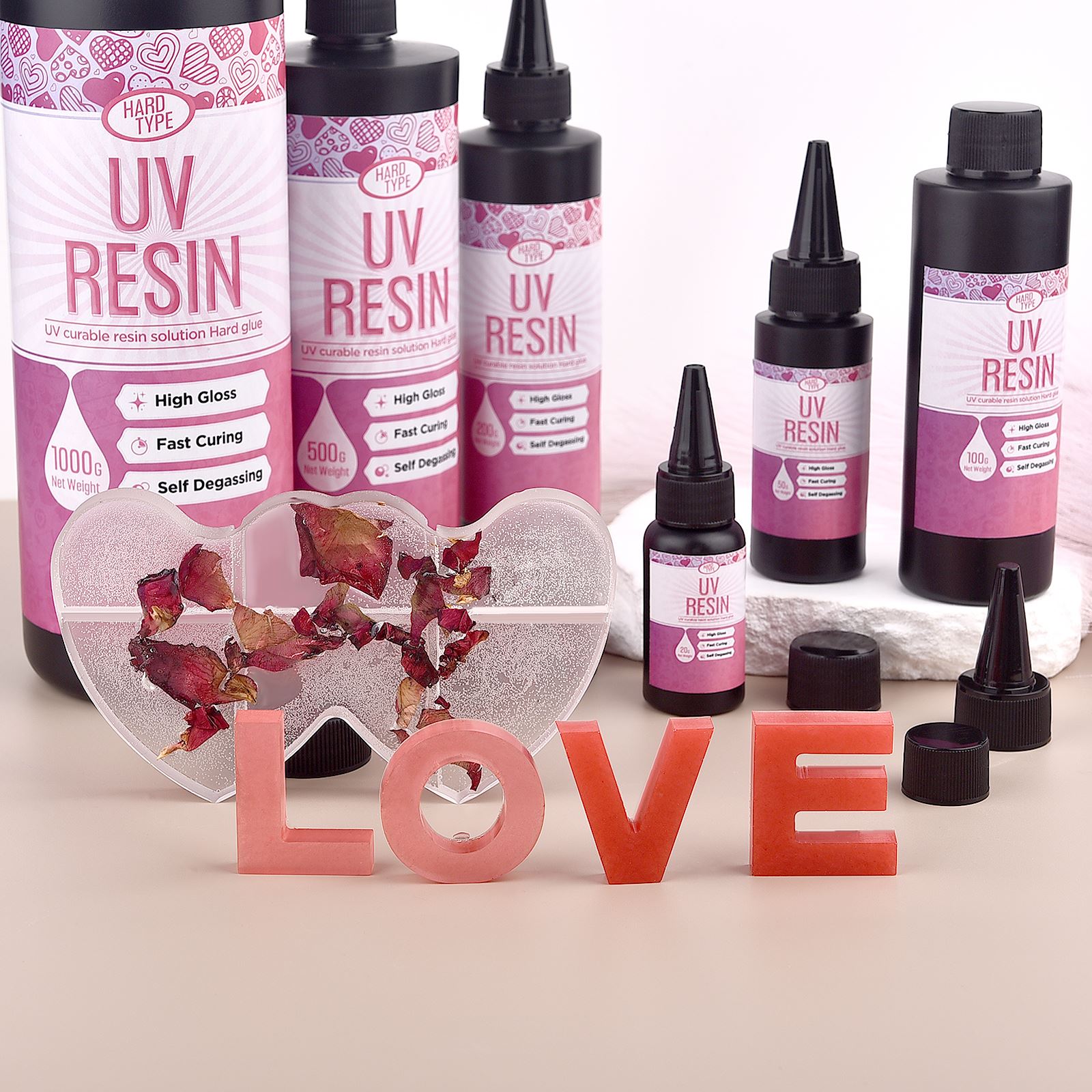 UV Resin Glue Transparent Epox - Resin Art Letters 리뷰 및 가격