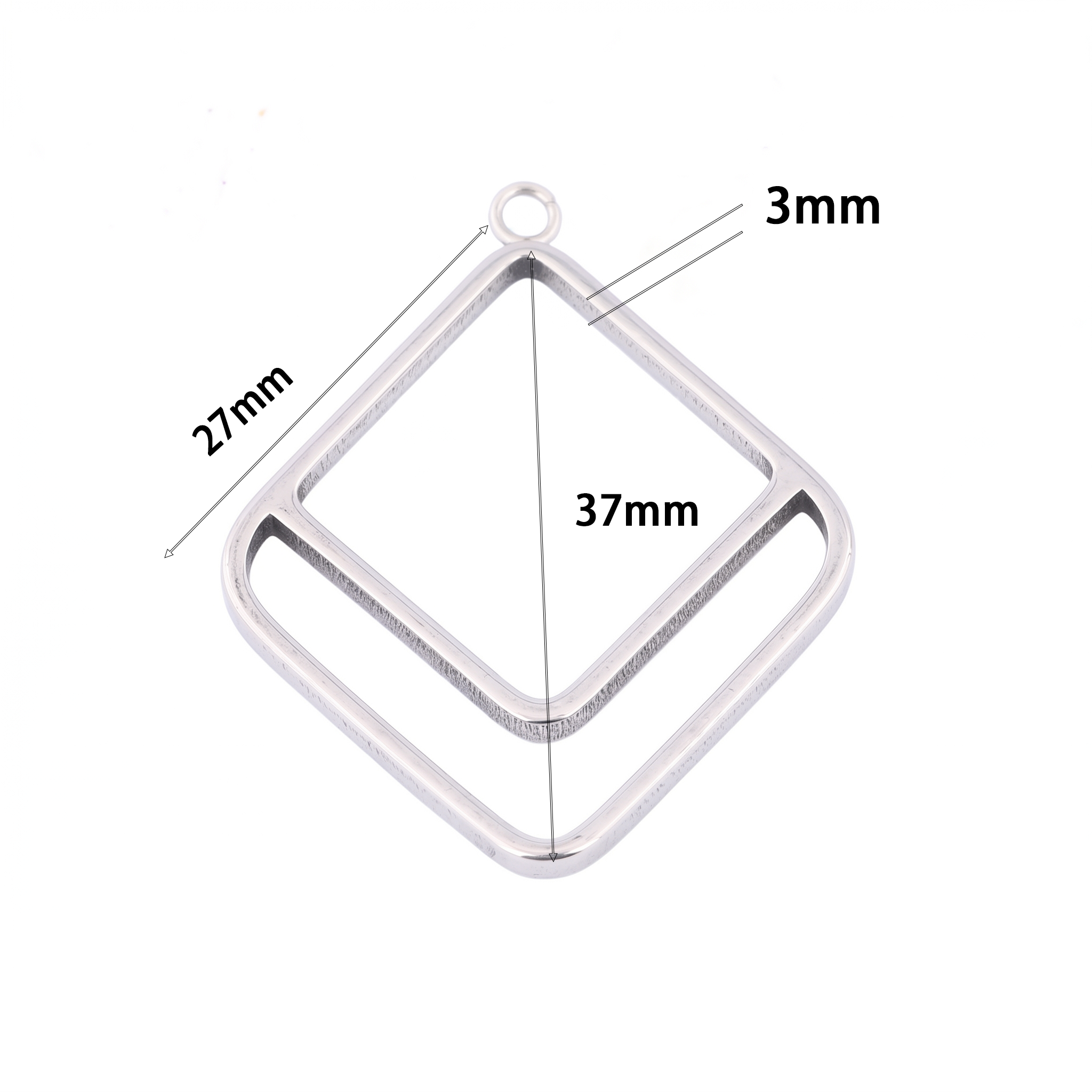 10pcs Square Triangle 3mm Thic - Resin Art Notes 리뷰 및 가격