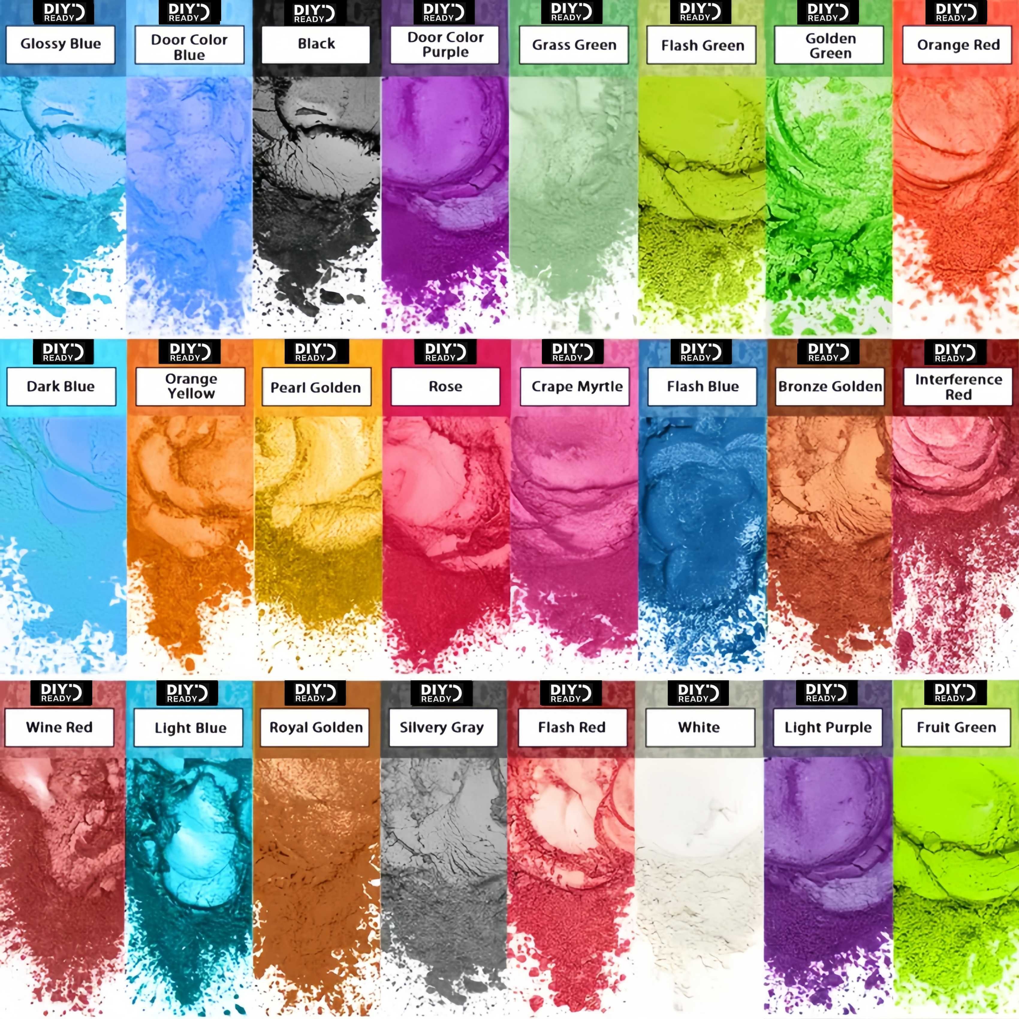 24 Colors/8 Colors 5g 0.18oz P - Resin Dye Opaque 리뷰 및 가격