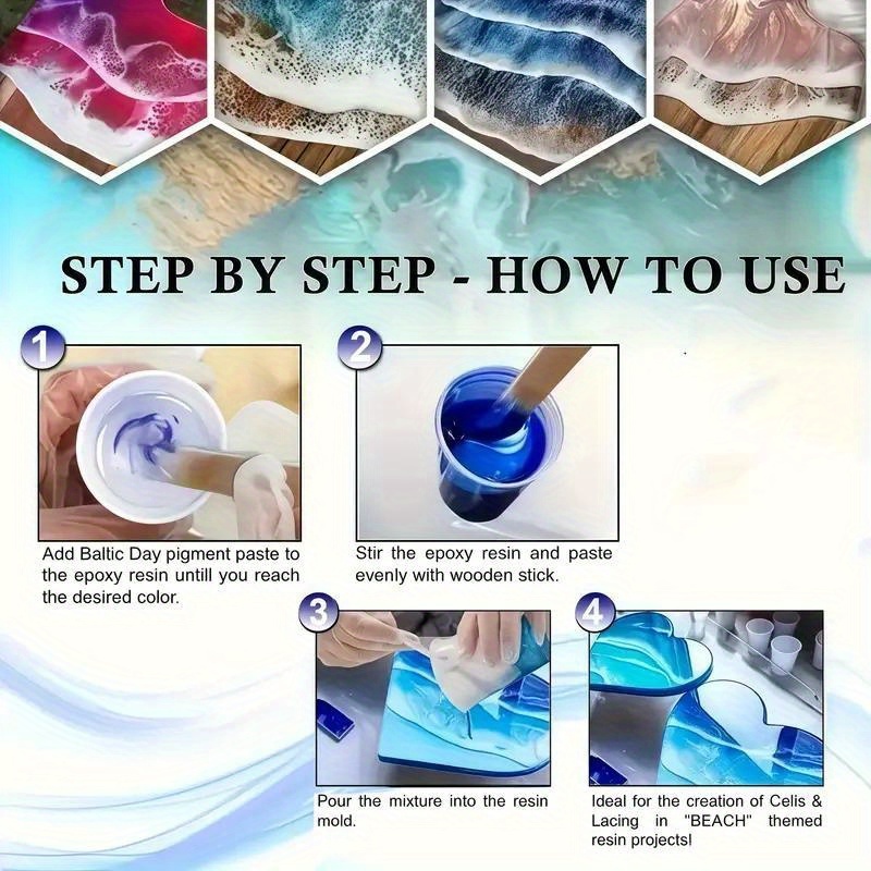24 Colors/8 Colors 5g 0.18oz P - Resin Dye Opaque 리뷰 및 가격