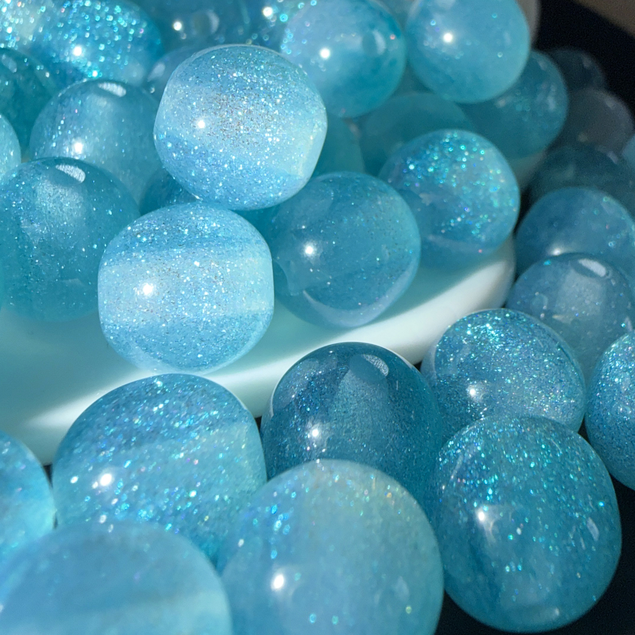 50pcs 10mm Sky Blue Resin Star - Resin Art Bracelet 리뷰 및 가격