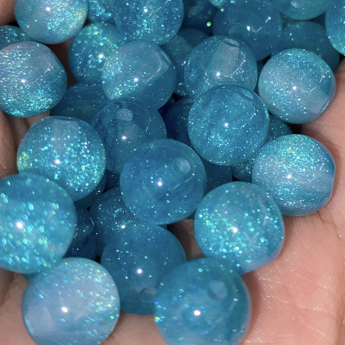 50pcs 10mm Sky Blue Resin Star - Resin Art Bracelet 리뷰 및 가격