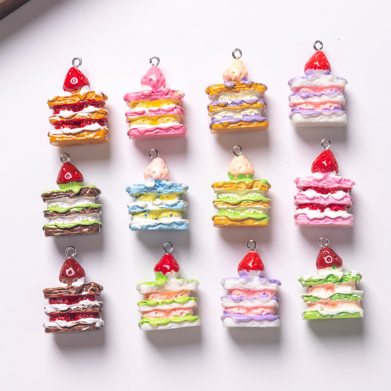 10Pcs Resin 3D Pastry Charm Ka - Resin Art Accessories 리뷰 및 가격