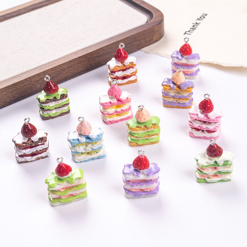 10Pcs Resin 3D Pastry Charm Ka - Resin Art Accessories 리뷰 및 가격