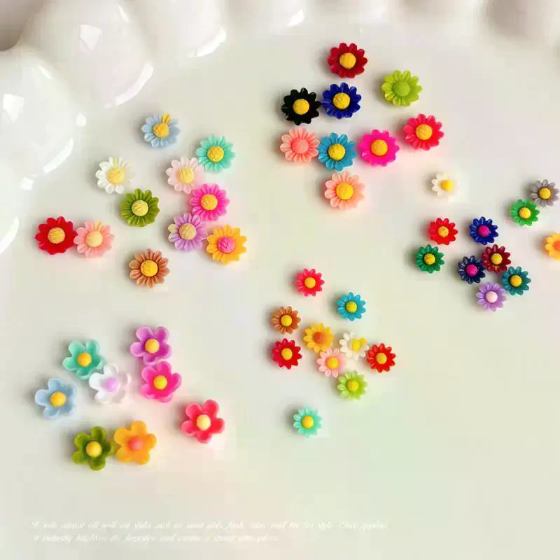 Summer Vibe Sunflower Nail Cha - Resin Art Using Flowers 리뷰 및 가격