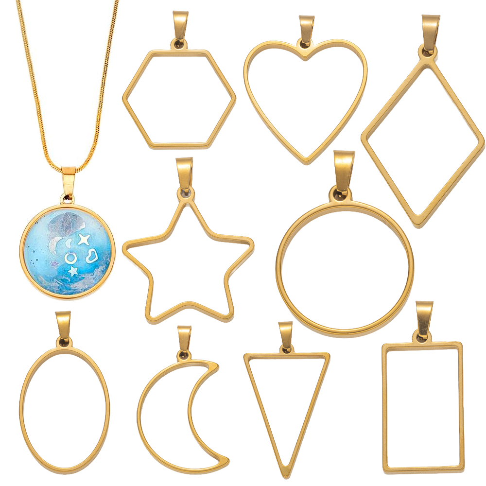 5pcs Stainless Steel Open Back - Resin Art Notes 리뷰 및 가격