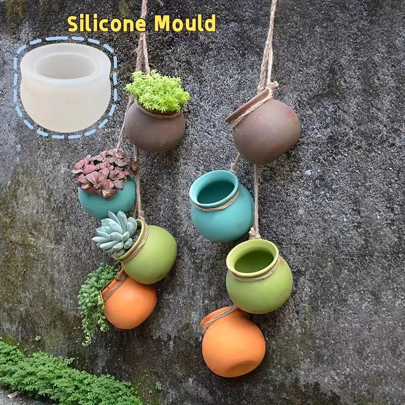 Silicone Flower Pot Molds, Res - Resin Art Wall Decor 리뷰 및 가격