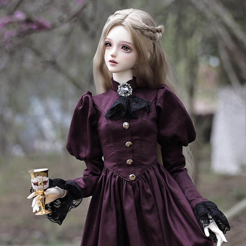Elina BJD Doll 1/3  Beautiful  - Resin Art Purple 리뷰 및 가격
