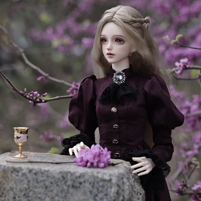 Elina BJD Doll 1/3  Beautiful  - Resin Art Purple 리뷰 및 가격