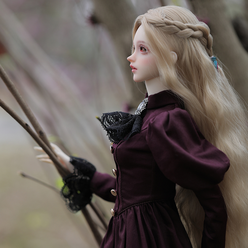 Elina BJD Doll 1/3  Beautiful  - Resin Art Purple 리뷰 및 가격