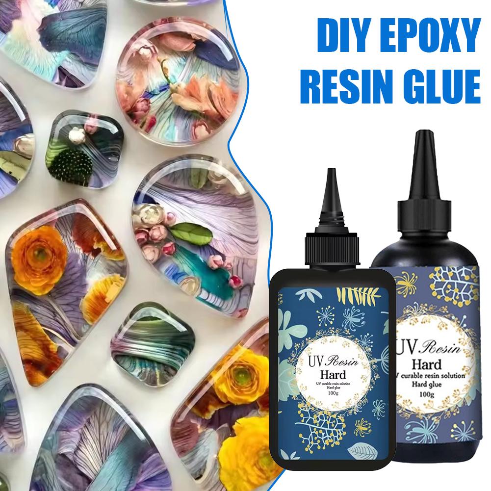 1/2Pcs Crystal Clear Hard UV R - Uv Resin Clear Hard 리뷰 및 가격