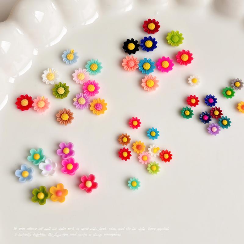 Summer Vibe Sunflower Nail Cha - Resin Art Using Flowers 리뷰 및 가격