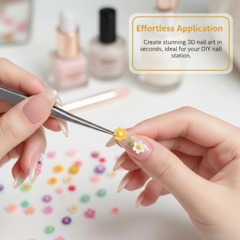 Summer Vibe Sunflower Nail Cha - Resin Art Using Flowers 리뷰 및 가격