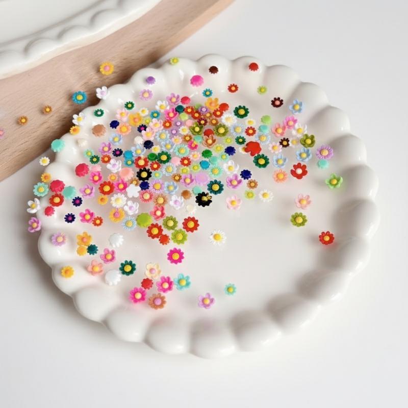 Summer Vibe Sunflower Nail Cha - Resin Art Using Flowers 리뷰 및 가격